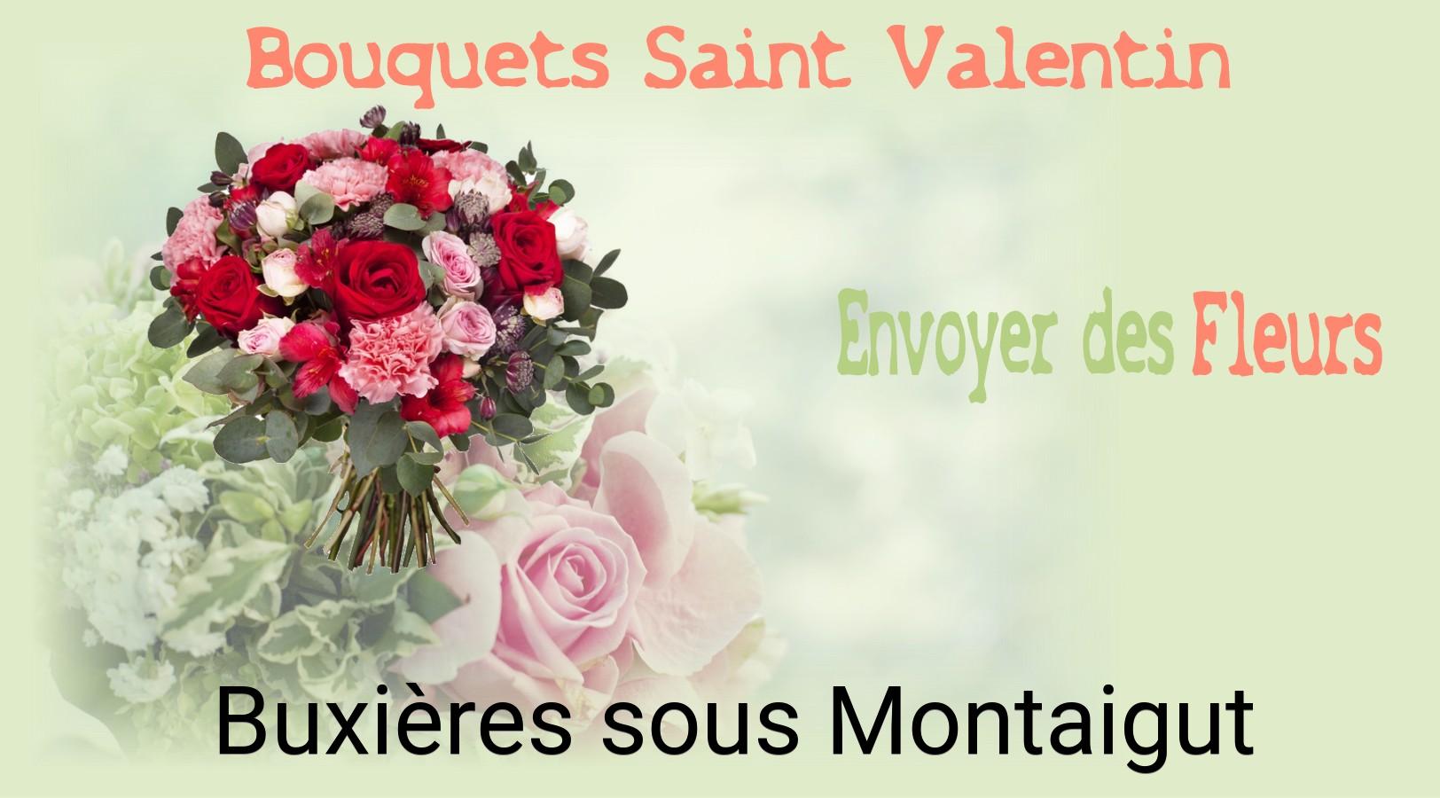 Roses de Saint-Valentin livrées à Buxières-sous-Montaigut